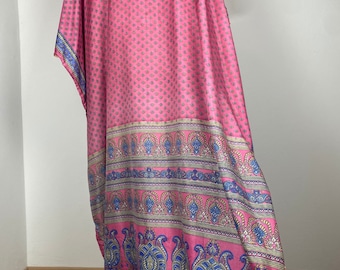 Kaftan Kleid aus recycelter Seide