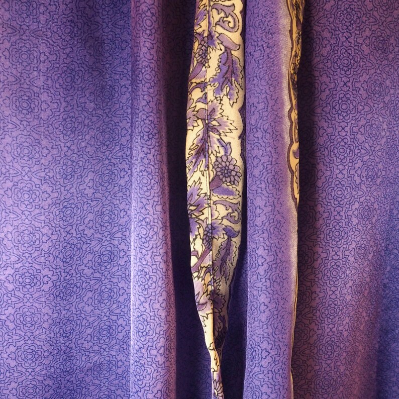 Recycled Vintage Silk Collar Kimono Jacket