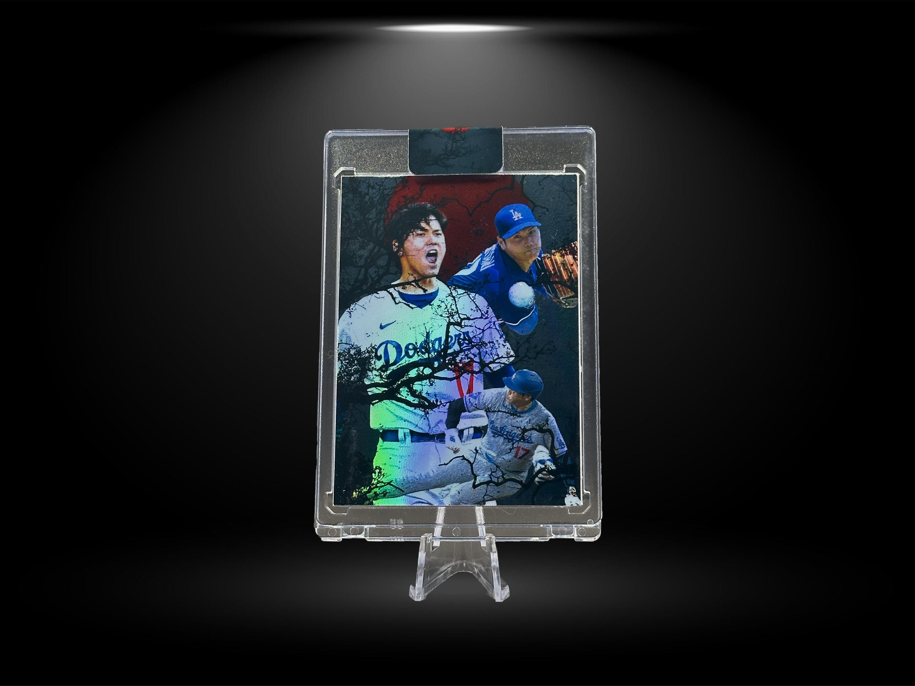 holographic baseball cards Personalized/Custom Holographic Trading Card, Baseball Nostalgia, Base –  MBZ Designs