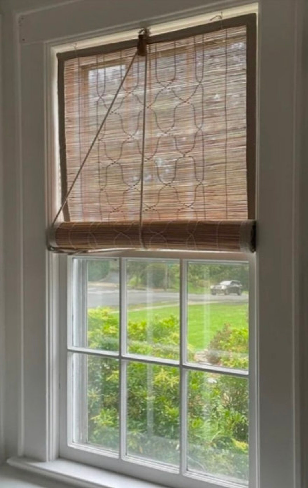 Photo inspiration: Gallery Detail: Handmade Glias Pattern Bamboo Chiks Unique Homedecor Curtains Eco