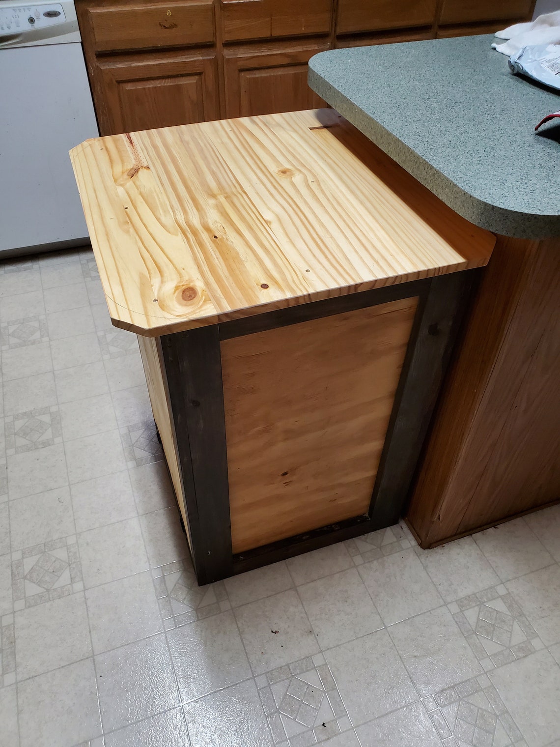 Tilt Open Trashcan Etsy