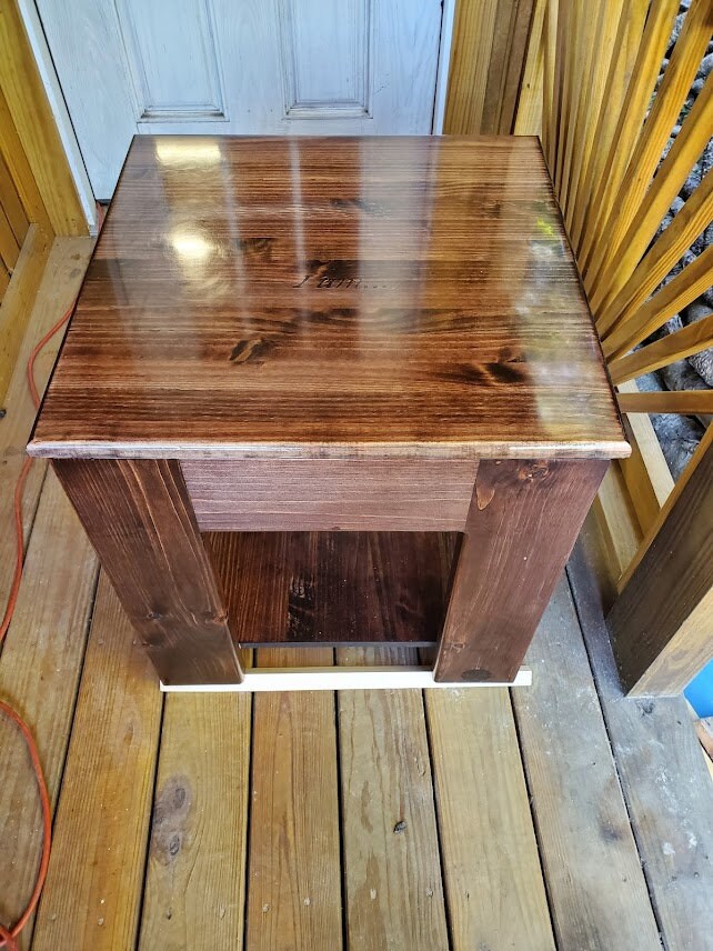 Concealment End Table Etsy
