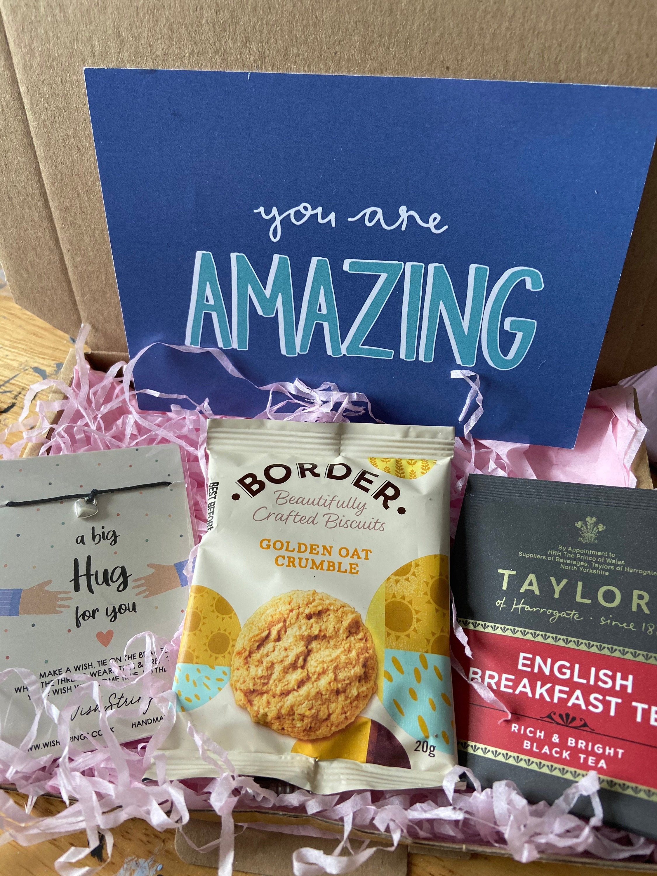 Hug in a box letterbox gift Etsy