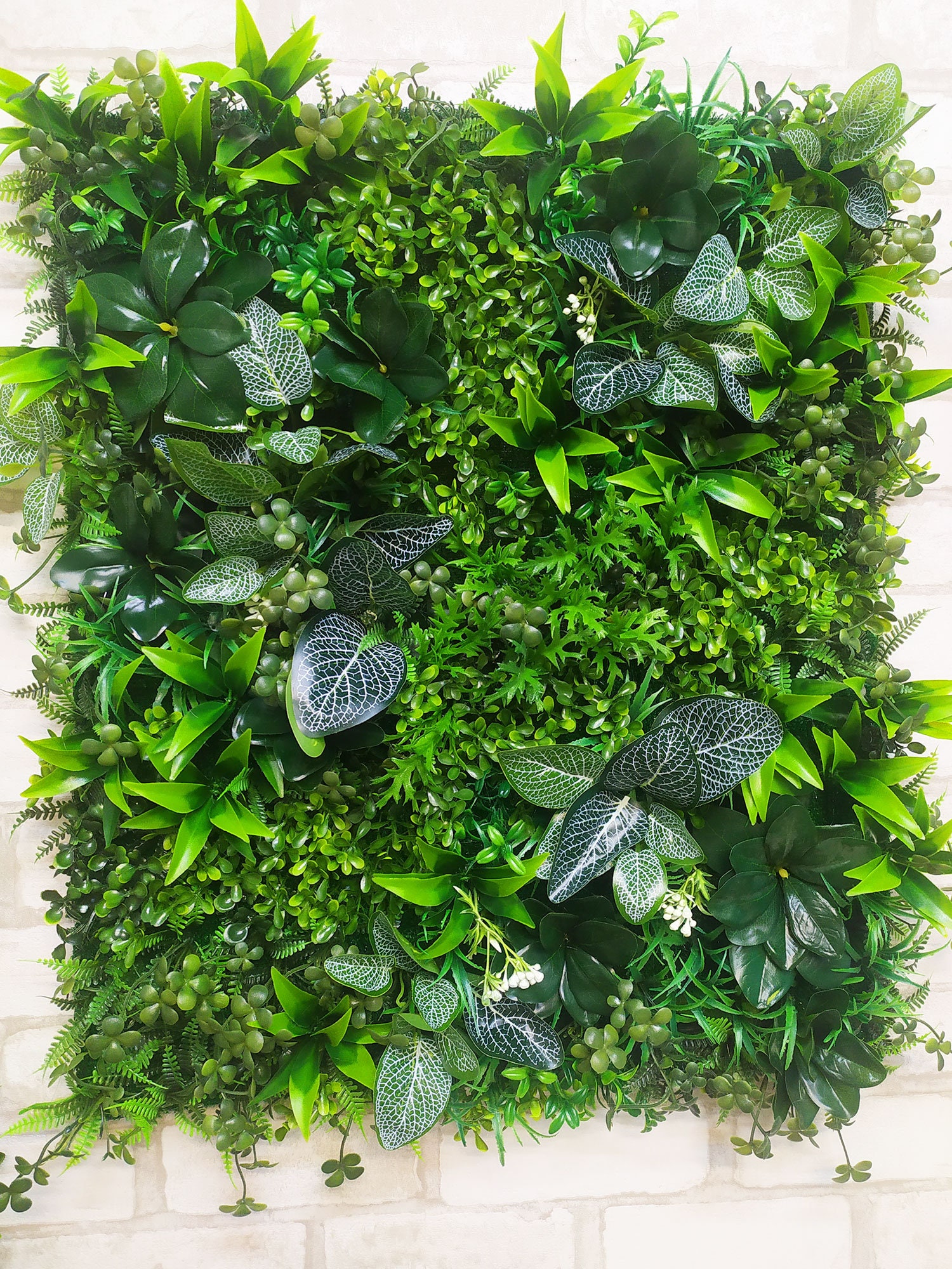 Indoor Green Wall Singapore  Moss Artificial Plants Leaves