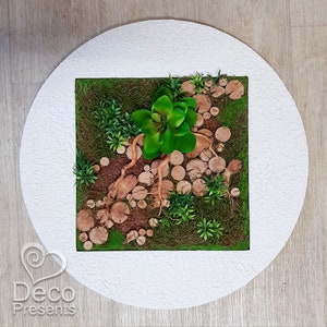 Decoración de la pared de madera natural panel de pared de la | Etsy