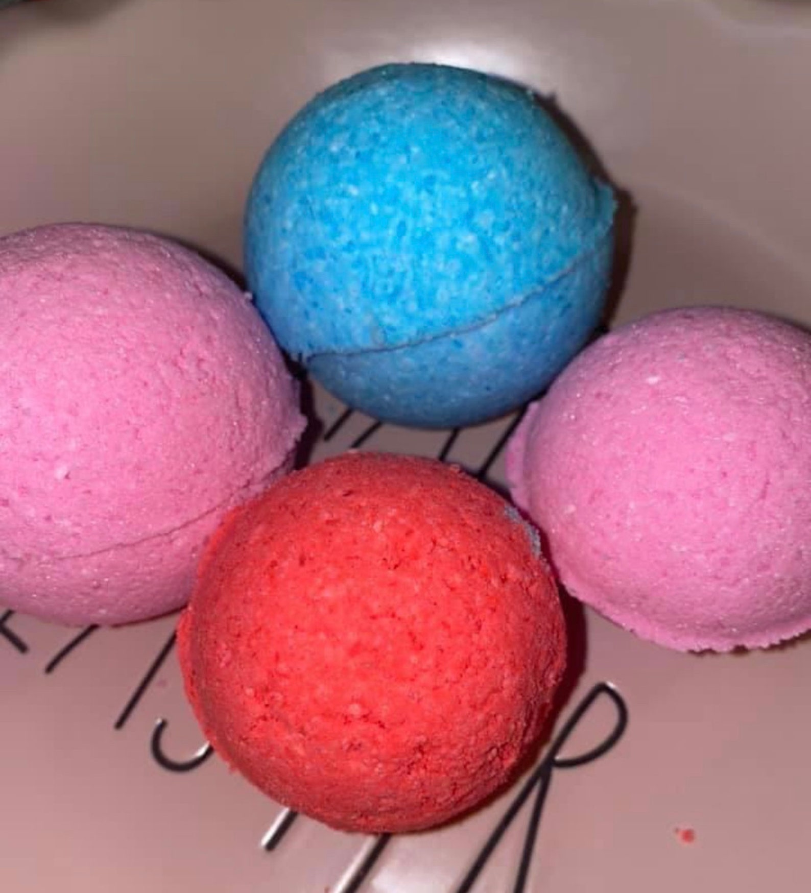 BathBombs for sensitive skin with prize in the middle Etsy