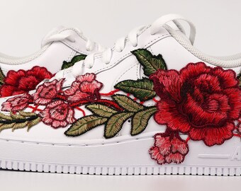 Nike Air Force 1 Custom Low Red Rose 