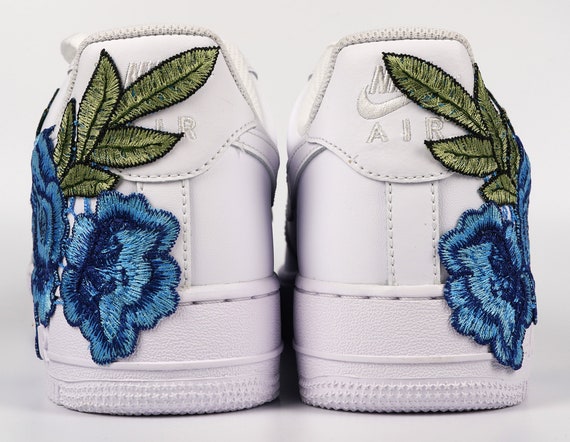 blue rose nike air force 1