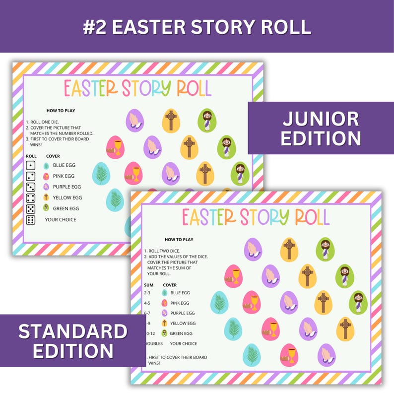 Christian Easter Game Bundle | 15 Jesus Story Activities | Printable ...