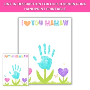 Mother's Day Gift All About My Mamaw/mawmaw Printable Grandparents Day ...