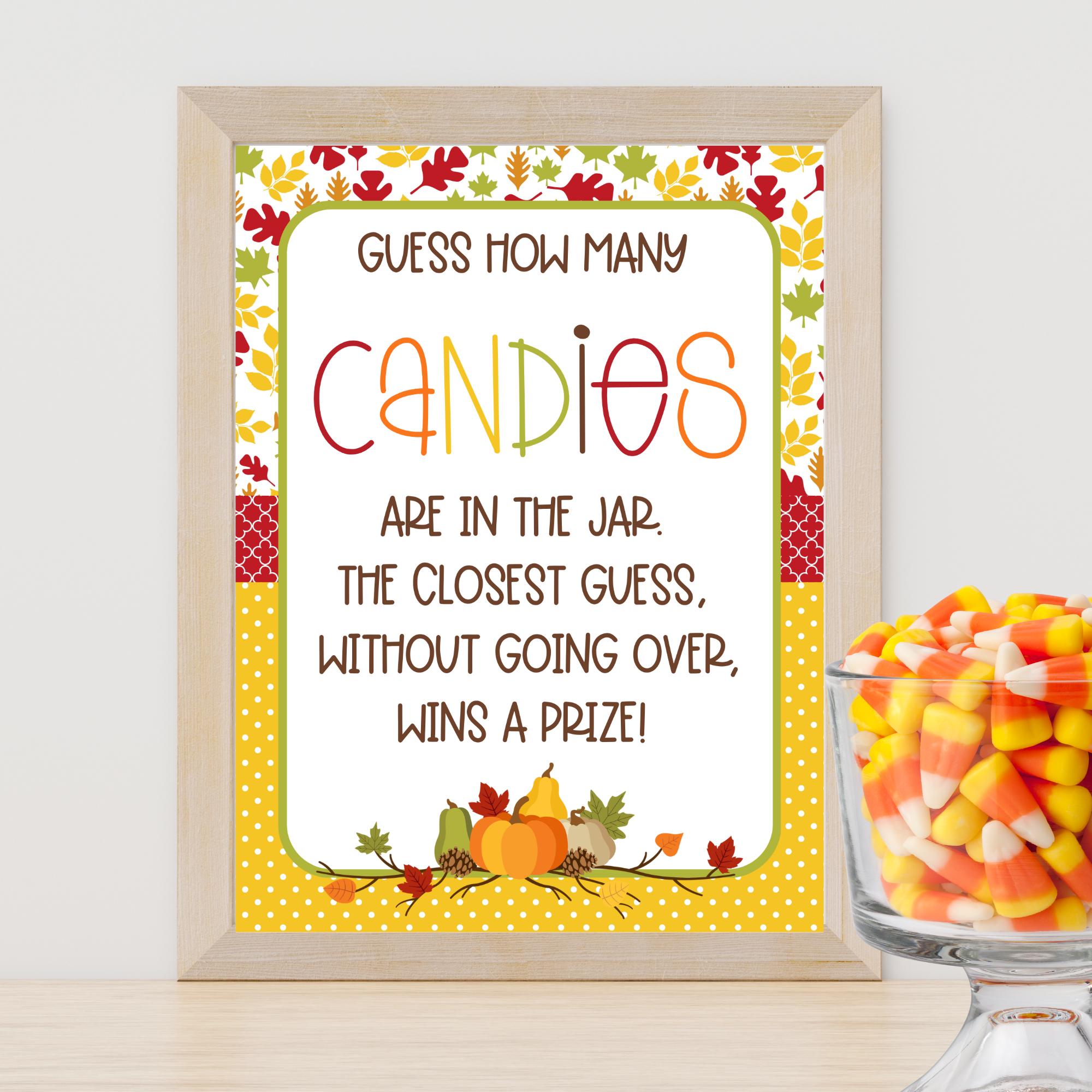 fall-candy-guessing-game-printable-instant-download-harvest-halloween-party-game-thanksgiving-activity-etsy for Free Printable Candy Corn Guessing Game Fall Candy Guessing Game Printable, Instant Download, Harvest & Halloween Party Game, Thanksgiving Activity - Etsy for Free Printable Candy Corn Guessing Game