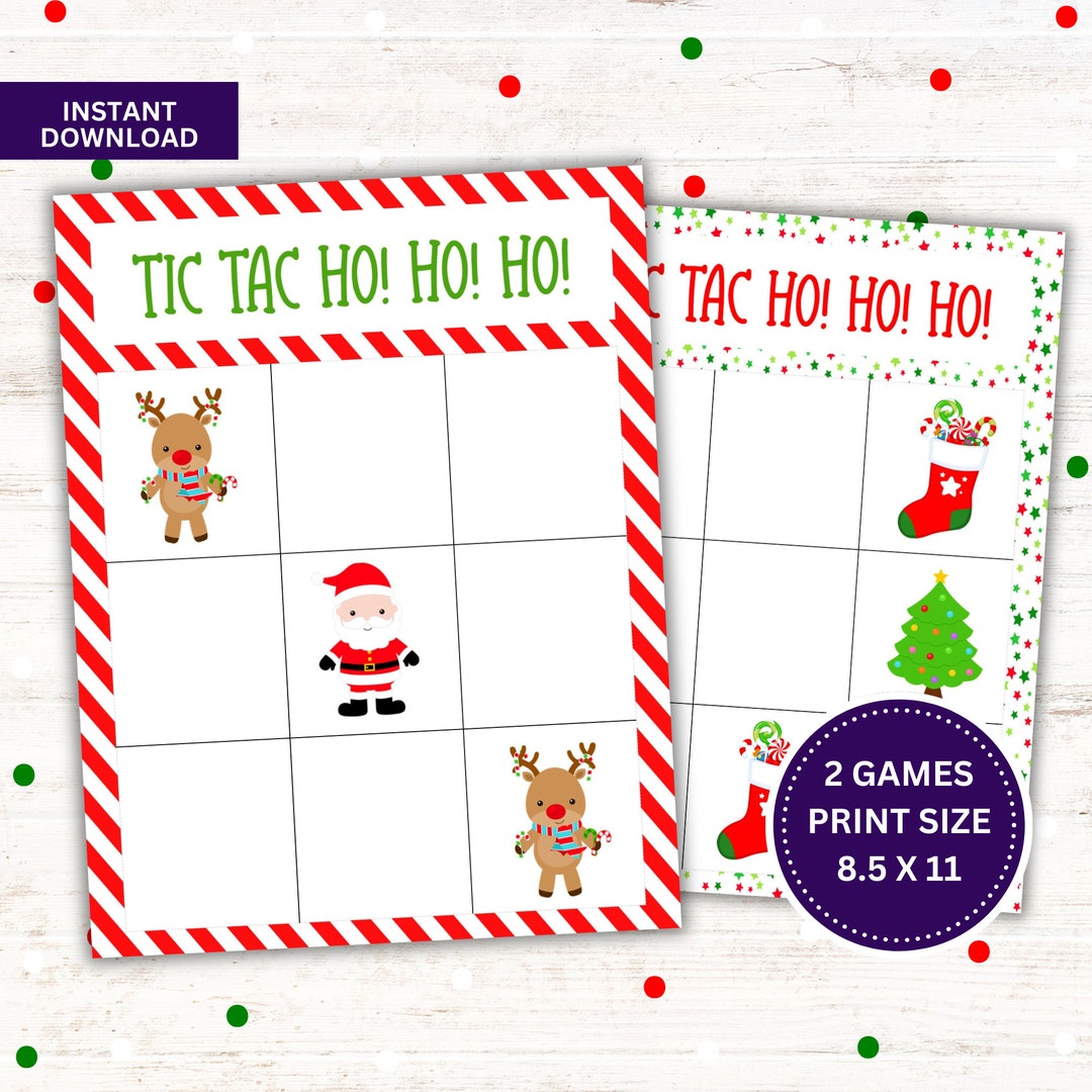 christmas-tic-tac-toe-printable-game-8-5x11-instant-download-christmas-party-game-santa-printable-etsy