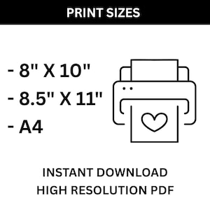 Printable First Day of School handprint keepsake available in 8×10, 8.5×11 and A4 PDF sizes.