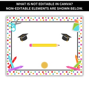 Preschool Graduation Diploma, Graduation Ceremony, Editable Certificate