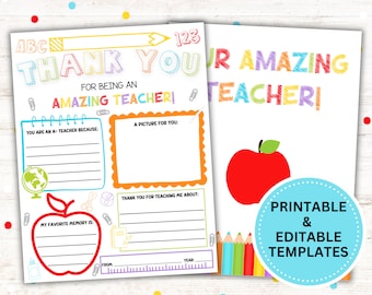 Teacher Appreciation Printable Teacher Appreciation Week Gift Thank You Teacher Gifts Coloring Pages School Kids Instant Digital Download