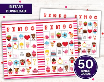 Printable Valentine Bingo, Valentine Kids, Classroom Valentine Party, Printable Valentine Games