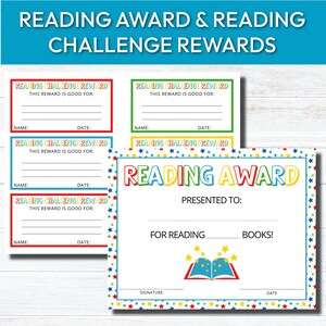 Summer Reading Challenge for Kids, Reading Printable Activities ...