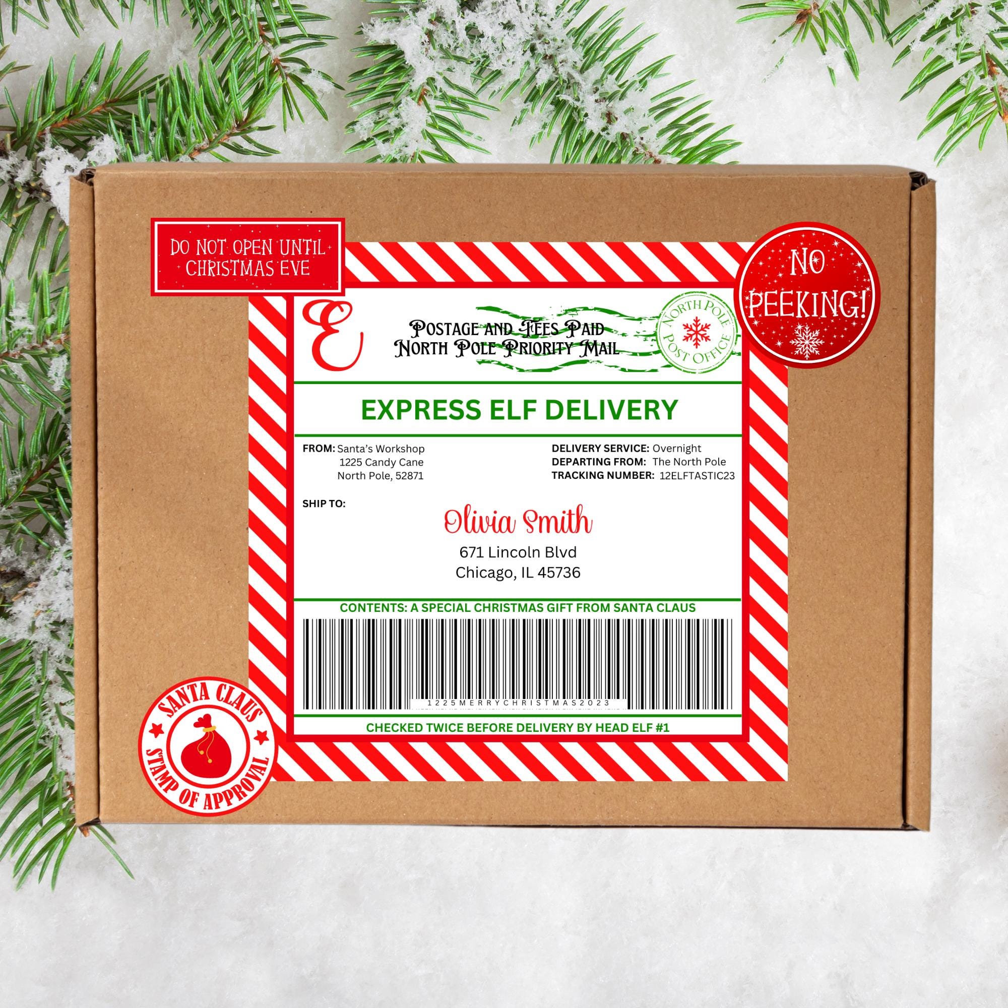 elf-on-the-shelf-shipping-label-printable-etsy