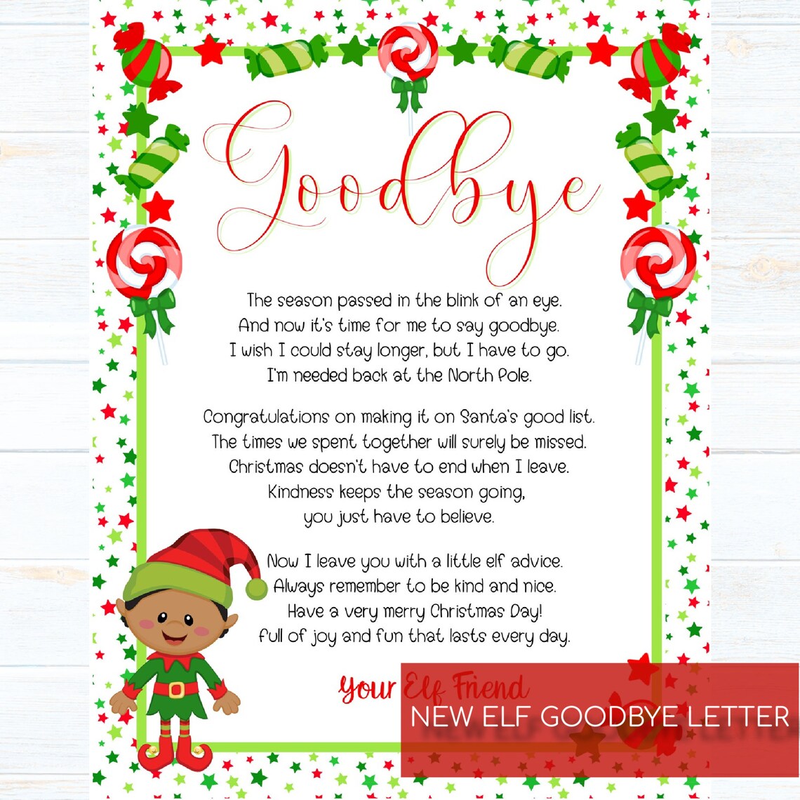 Printable Elf Letters Elf Welcome Letter New Elf Letter - Etsy