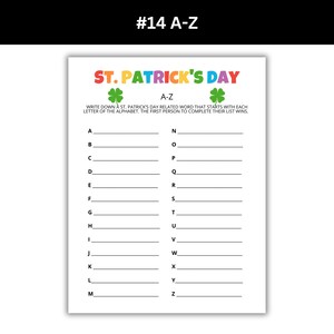 printable A-z.