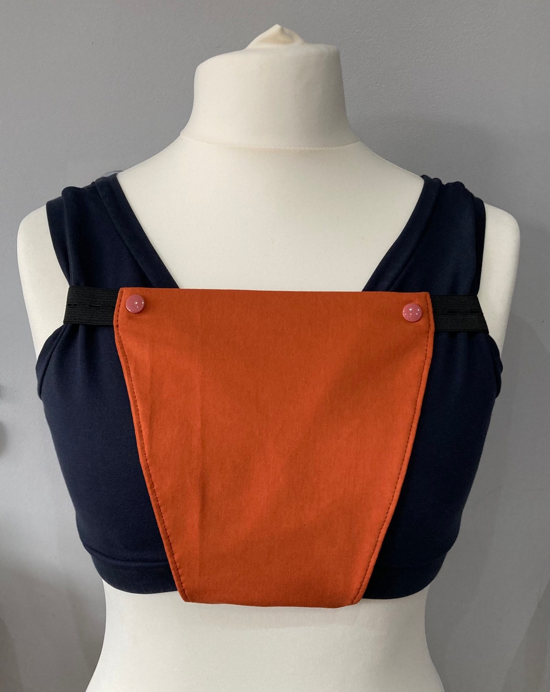 8 Rainbow Dickey/dresstop Panel/cleavage Cover/modesty Panel in