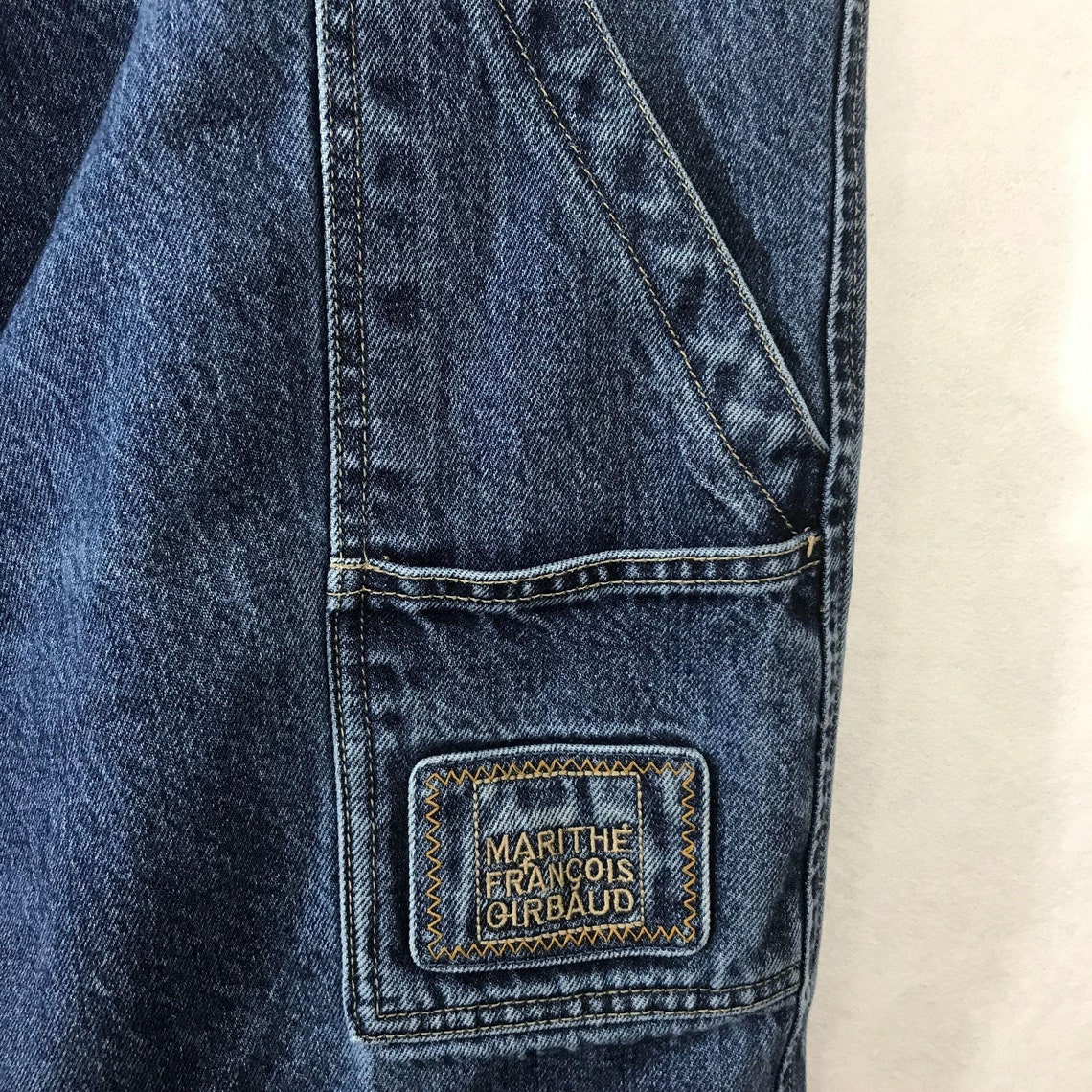 Marithe Francois Girbaud Jeans Vintage 90s Baggy Hip Hop Blue | Etsy