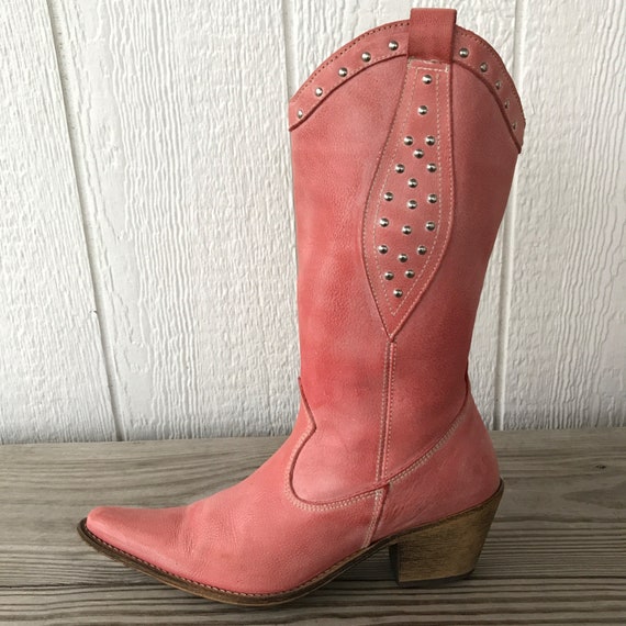 Vintage Browns B2 Blushing Rose Womens Leather an… - image 3