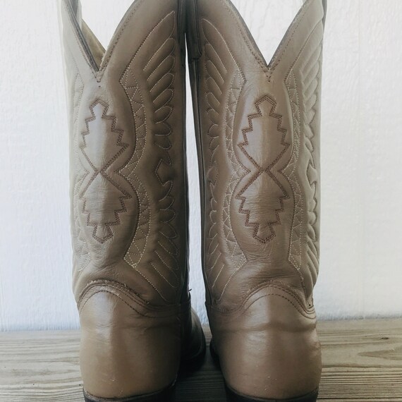 Vintage Silverado 1603 Cowboy Western Boots Mens Sz 1… - Gem