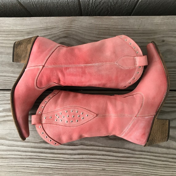 Vintage Browns B2 Blushing Rose Womens Leather an… - image 6