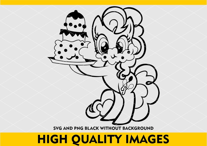 Download My Little Pony Inspired SVG Layered by Color Cut File Easy ...