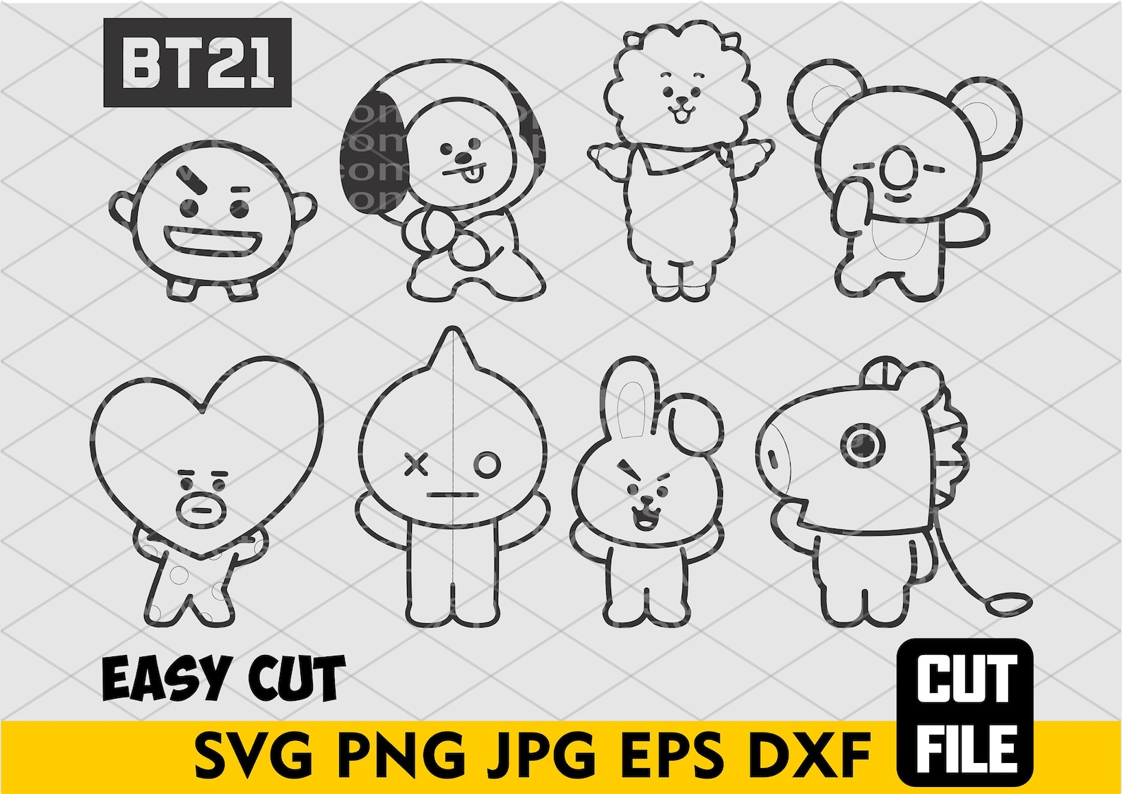 BT21 Outline SVG Cut File Cooky Tata Chimmy Mang Shooky Etsy bt21-outline-svg-cut-file-cooky-tata-chimmy-mang-shooky-etsy