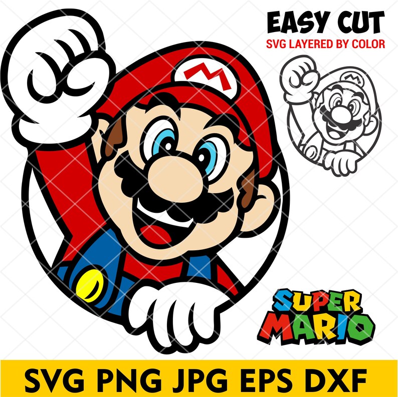 Free Free 81 Free Super Mario Svg Files SVG PNG EPS DXF File