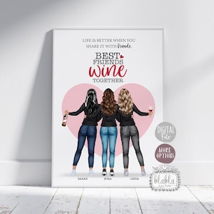 best friends  Poster for Sale by Michae5horpe