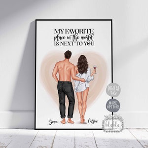 Paar personalisiertes Geschenk, Valentinstag Geschenk Jahrestag, Geschenk Freund, Freundin Mann Geschenk, Paar Geschenk, Geschenk für Mann oder Frau