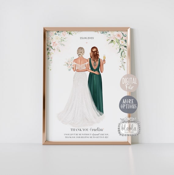 Bridesmaid gift to bride 2025