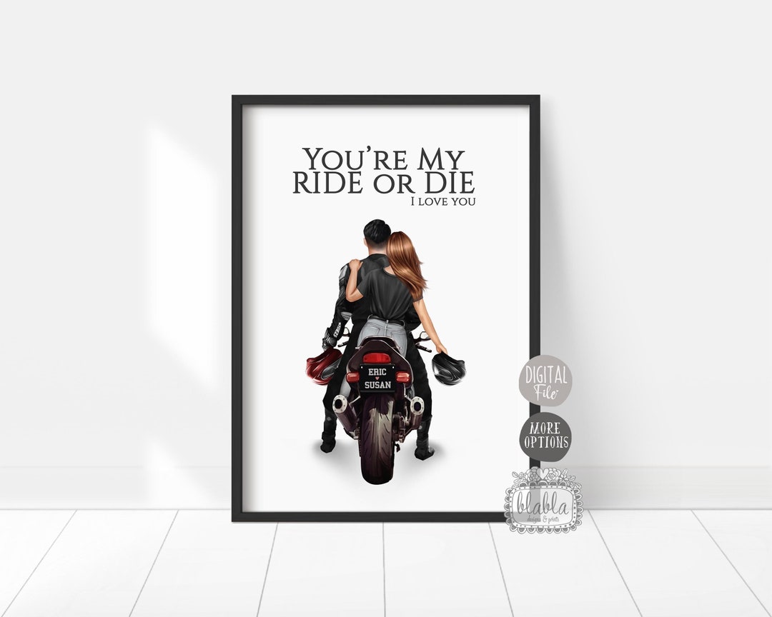 Personalized ATV Couple Canvas - Best Gift For ATV Riders - Together is our favorite place to be