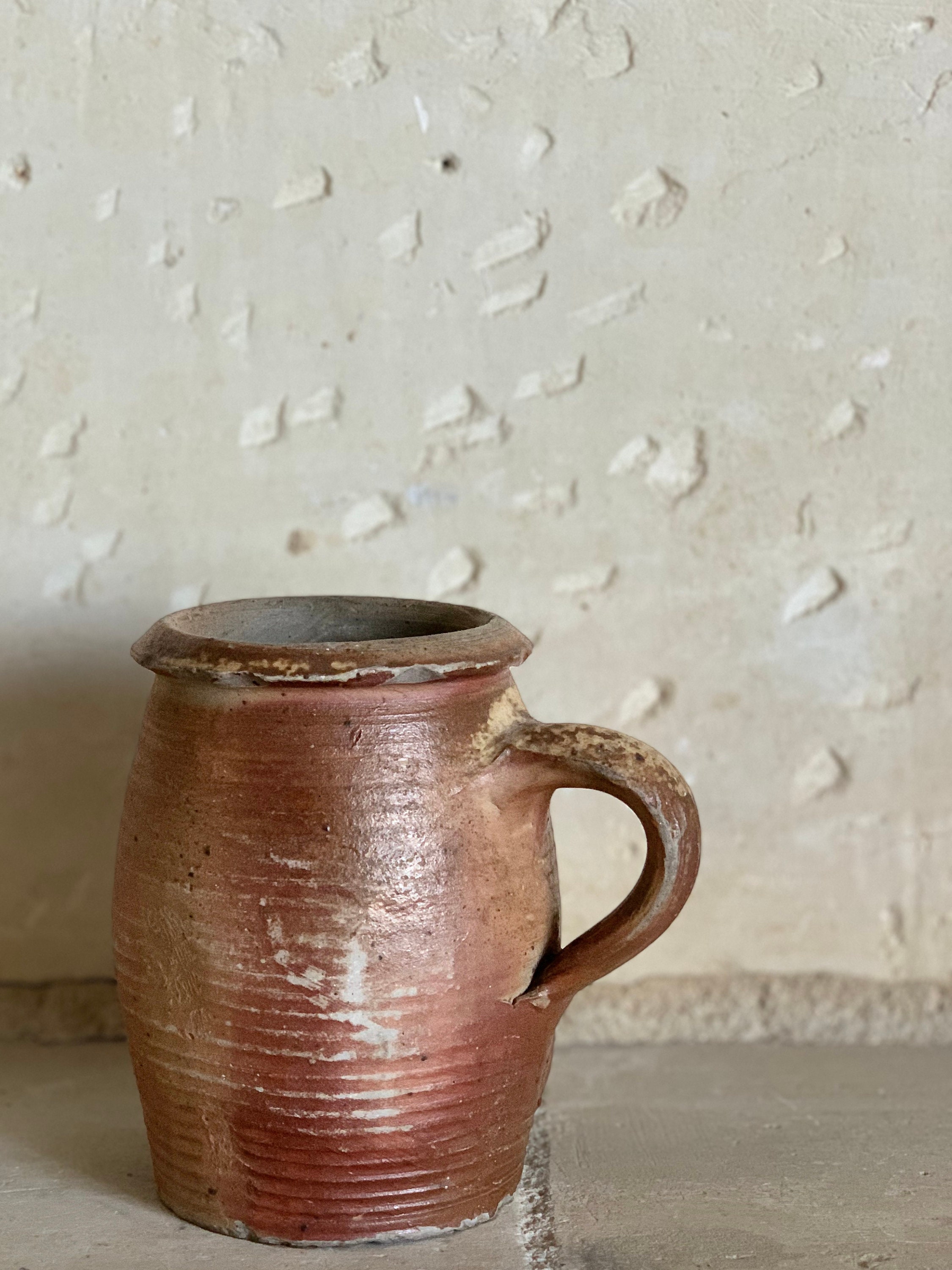 Petit Pot Confit Antique de Faïence