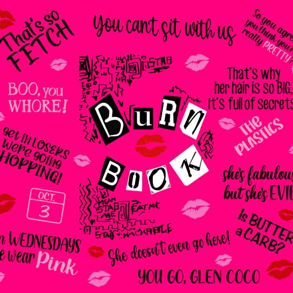 Burn Book - Etsy