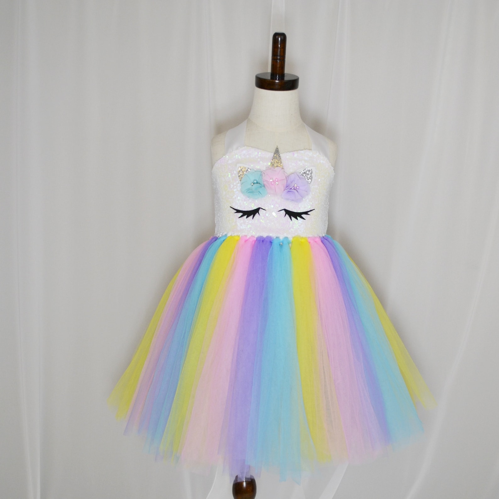 Rainbow Unicorn Dress