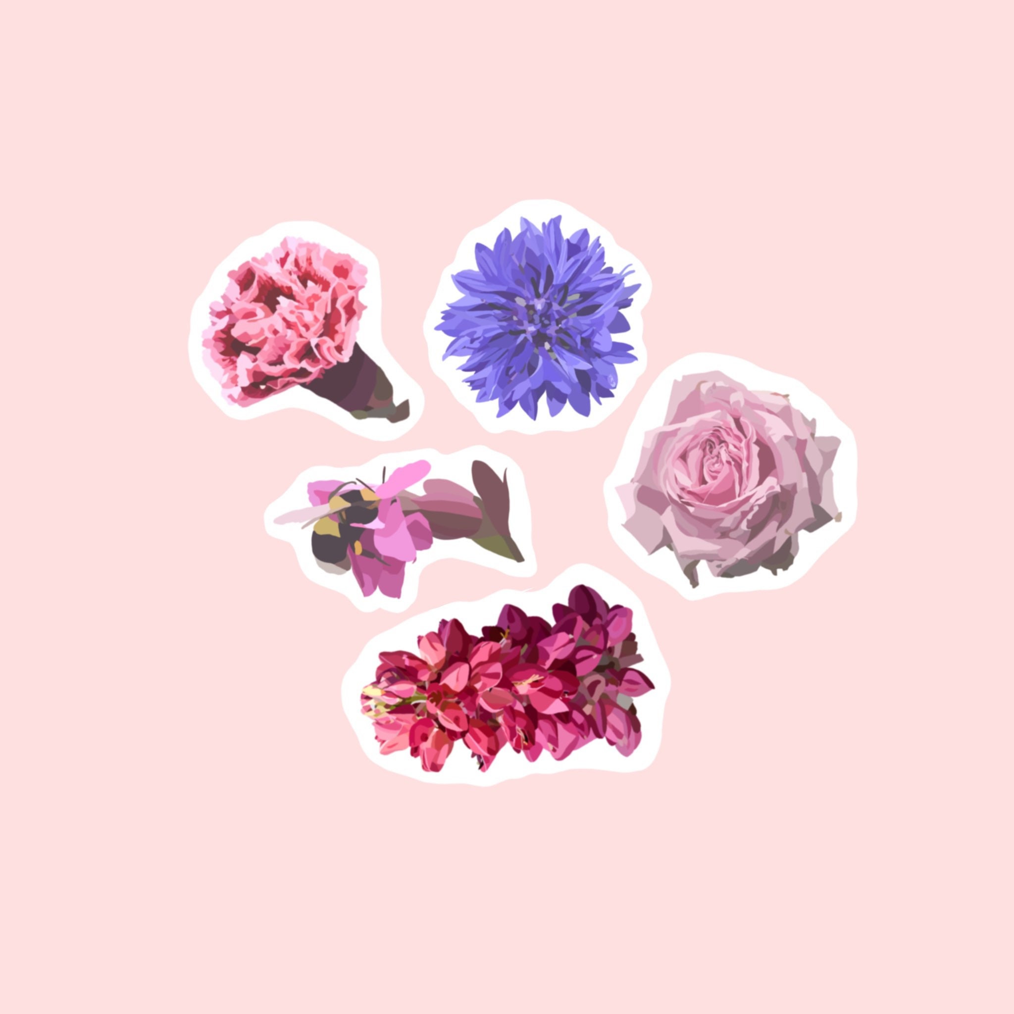 Stickers, Labels & Tags Paper & Party Supplies Floral Arrangement