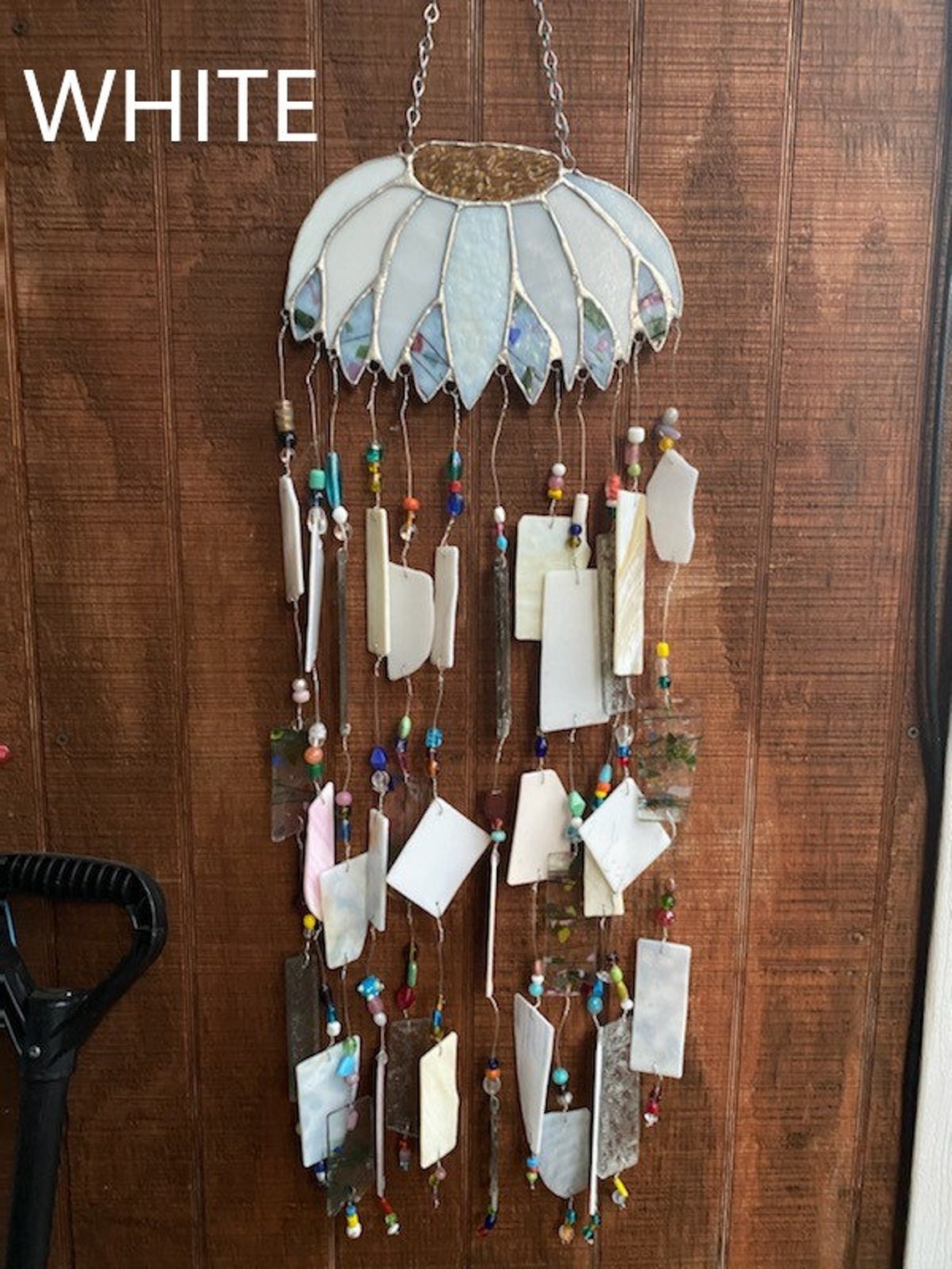 Stained Glass Wind Chime Etsy