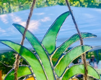 Stained glass plant