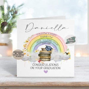 Personalised Graduation Card, Congratulations On Your Graduation, Graduation 2024, Class Of 2024