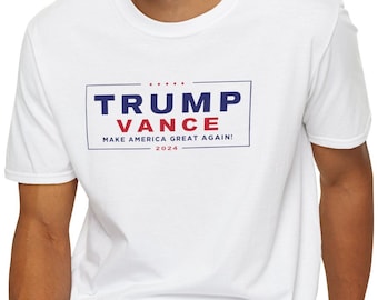 Trump Vance 2024 uniseks softstyle-T-shirt