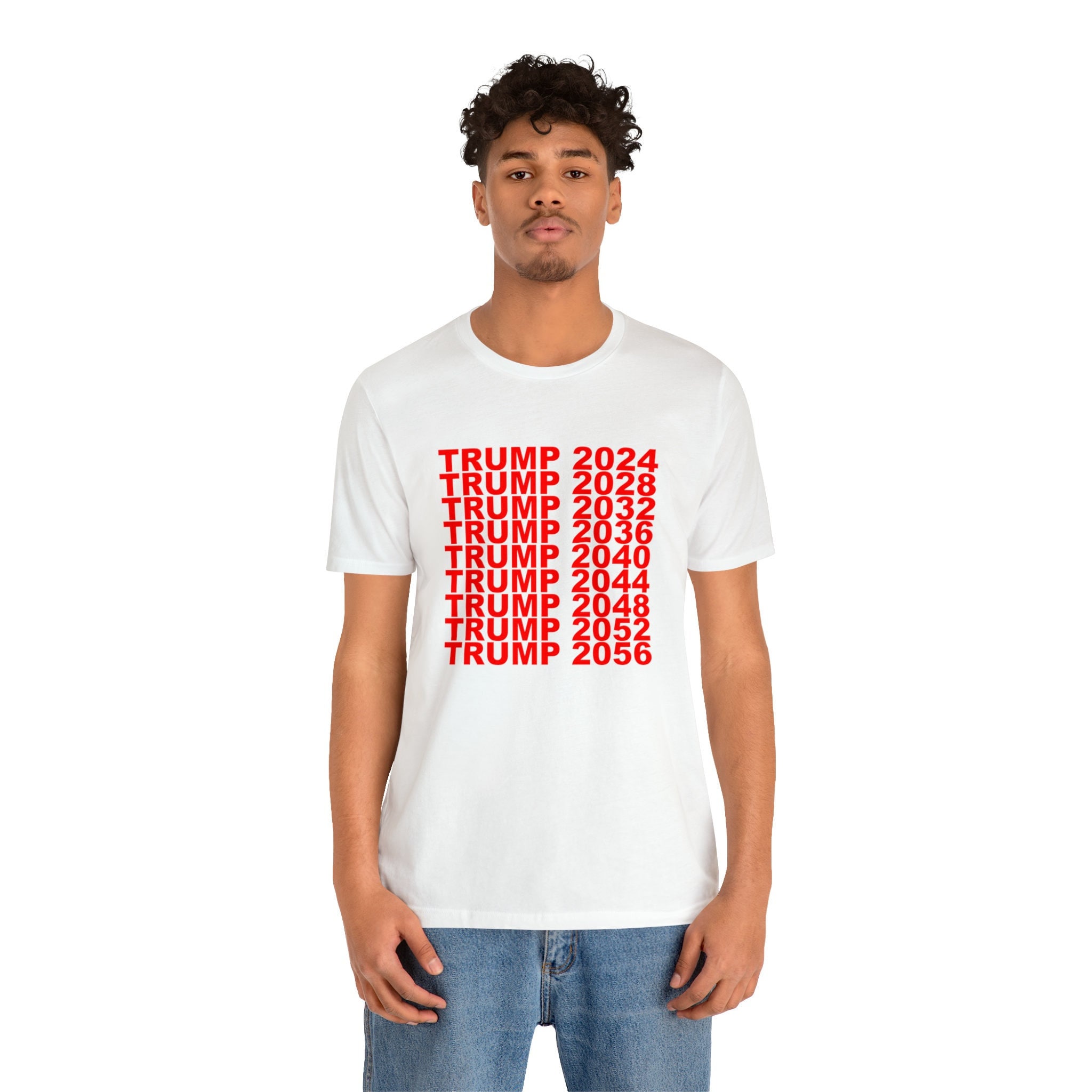 Trump 2024-2056 T-shirt: Unisex Jersey Tee - Etsy
