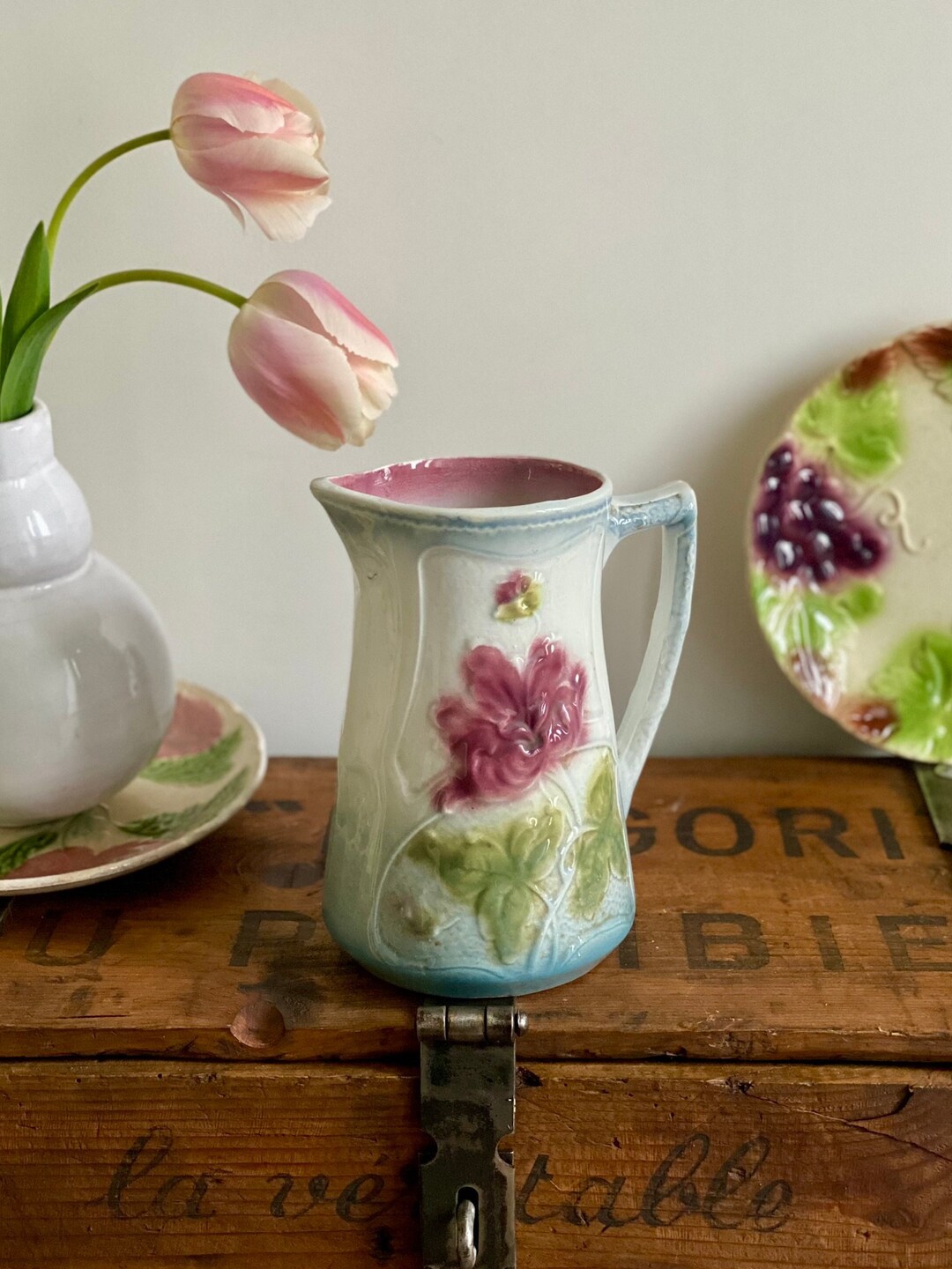 Flower Pitcher - Saint Amand - Etsy