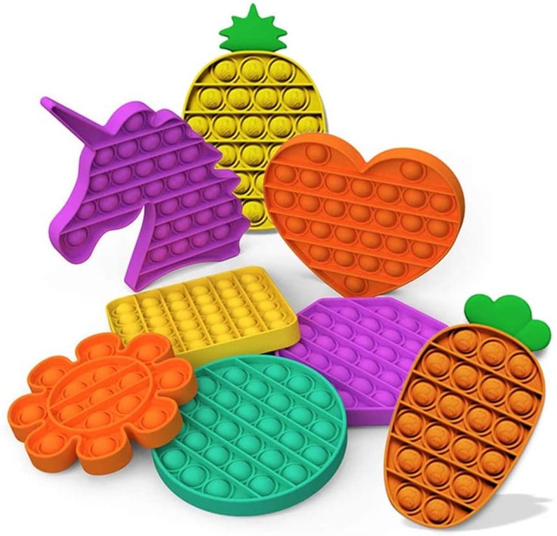 Pop It Fidget Toys Box - MERMAID POP IT FIDGET TOY - Eyes Of The World - Calculate My Work