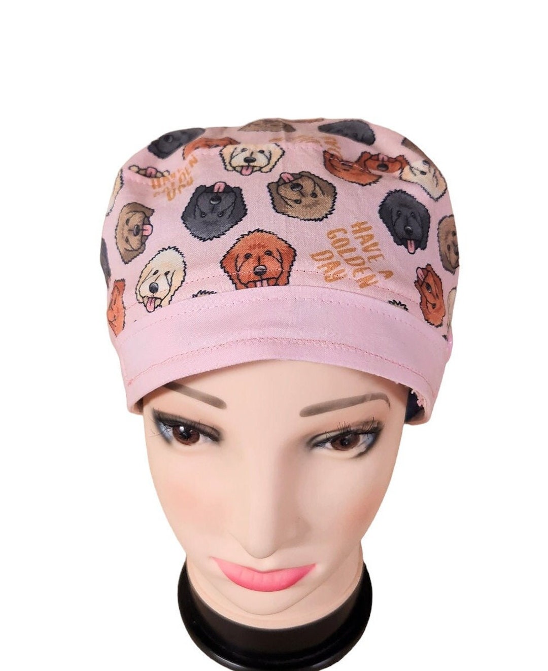 Nurse Hat Bety Salon Pet Hospital Surgical Cap D... - Grandado - View #6