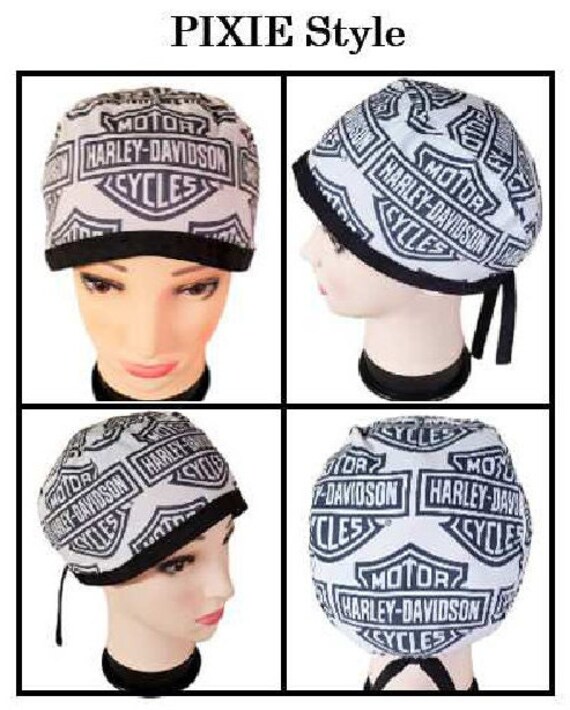 Harley Davidson Scrub Cap Surgical Hat 