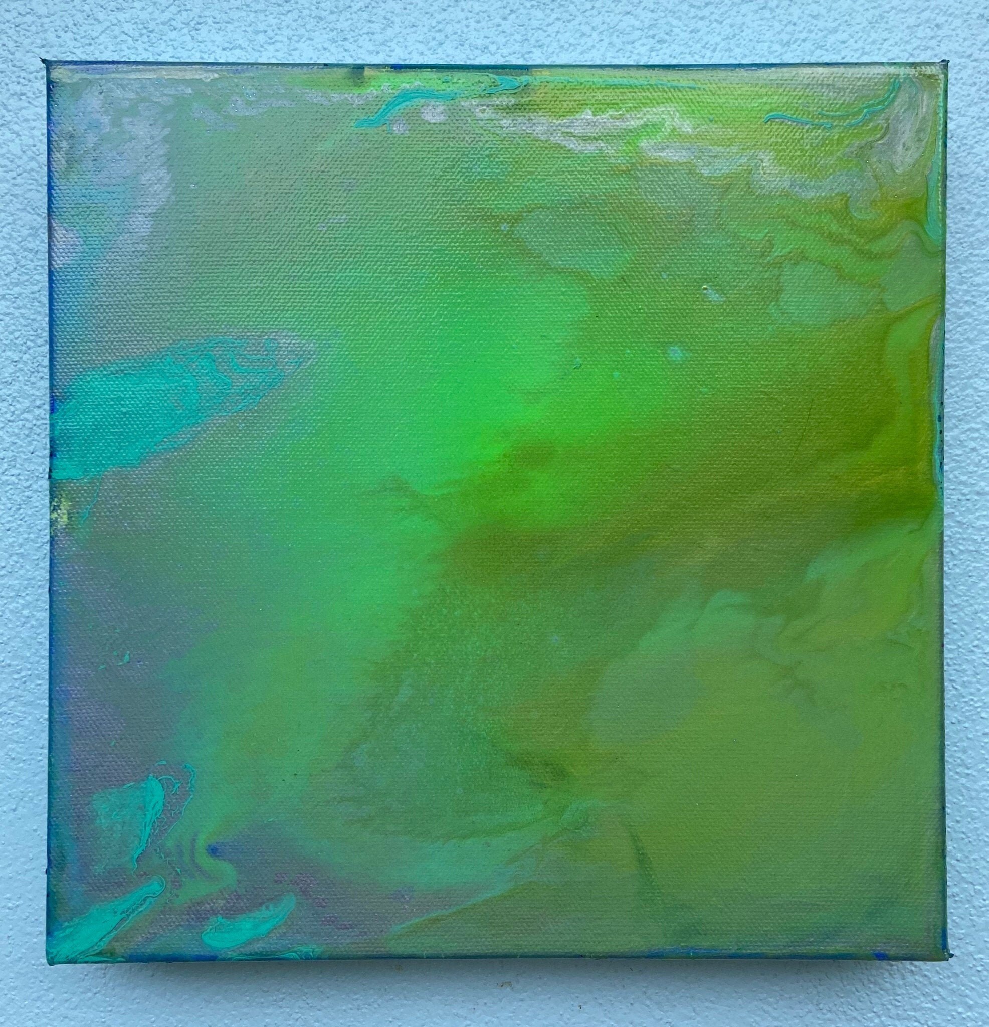Color field painting acrylic pour acrylic painting acrylic Etsy
